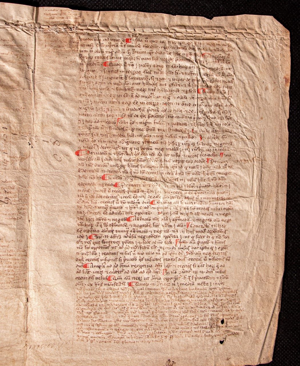 Commentary on Aristotle, Categoriae, and the same authors translation of Perihermenias BOETHIUS [MS] C.13th