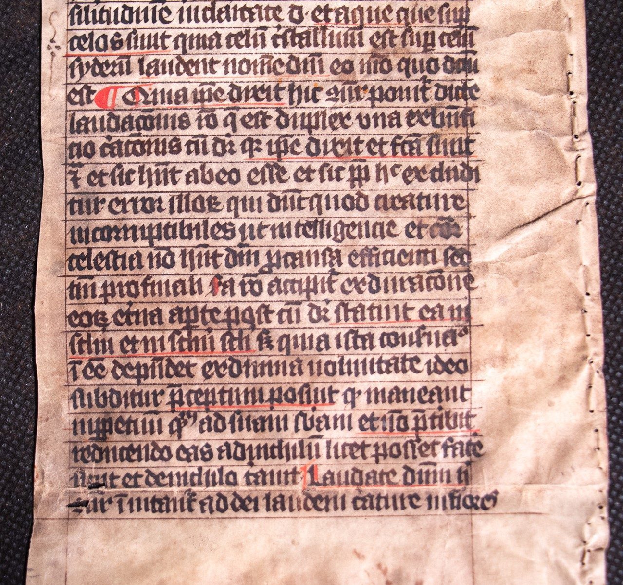 Nicolas de Lyra Gloss on Psalm 148 (1400)