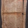 Leaf from a commentary on Matthew 2:11-18, England c.1200
