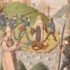 Leaf of Passionale in Latin  [Italy, 12th century, first half] Lives of St Felicity and St Clement