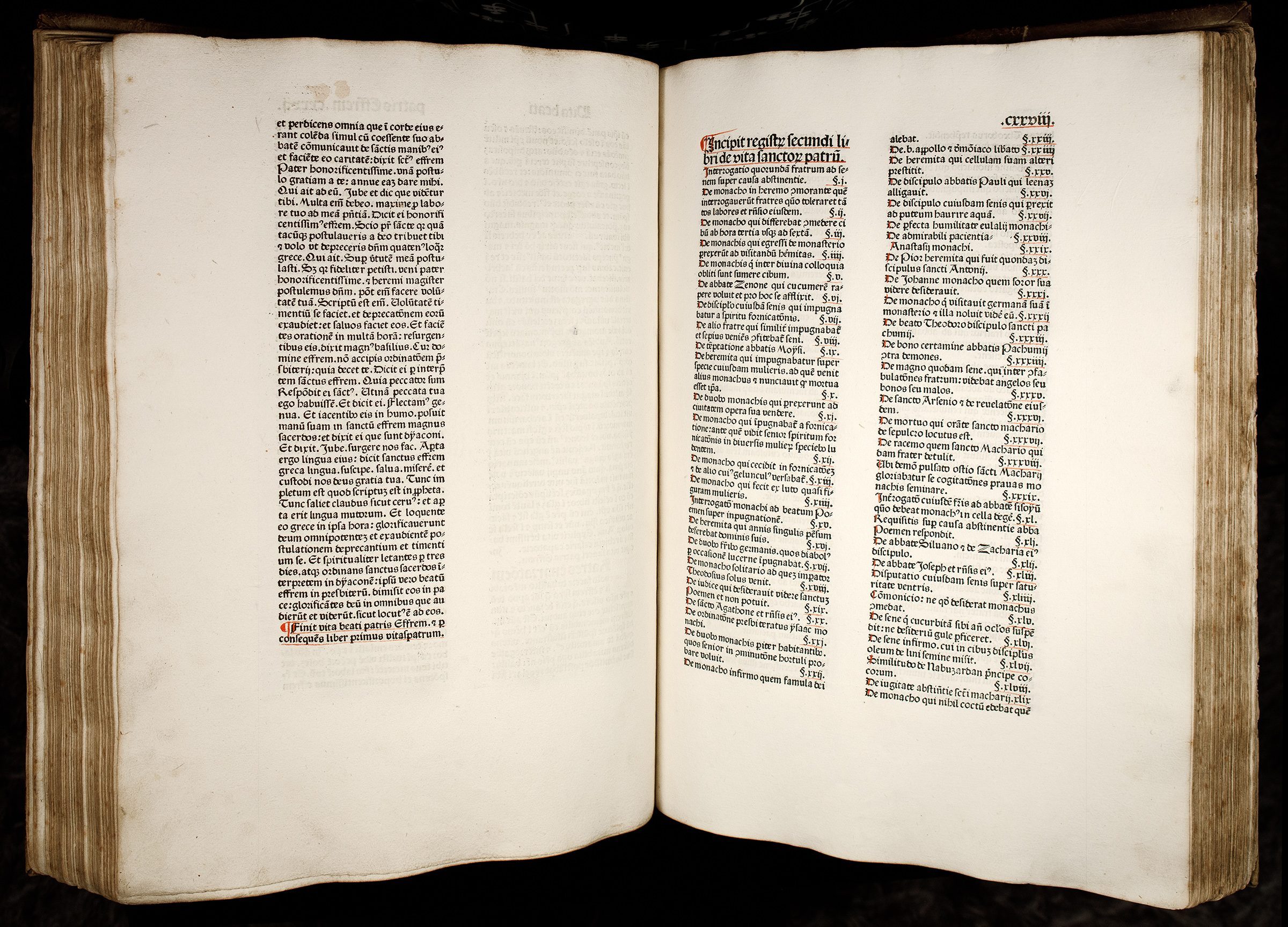 Superb illuminated copy of Koberger’s ‘Jerome’ 1478 in contemporary binding