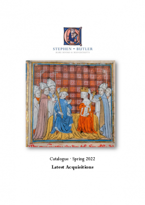 Catalogues Stephen Butler Rare Books & Manuscripts
