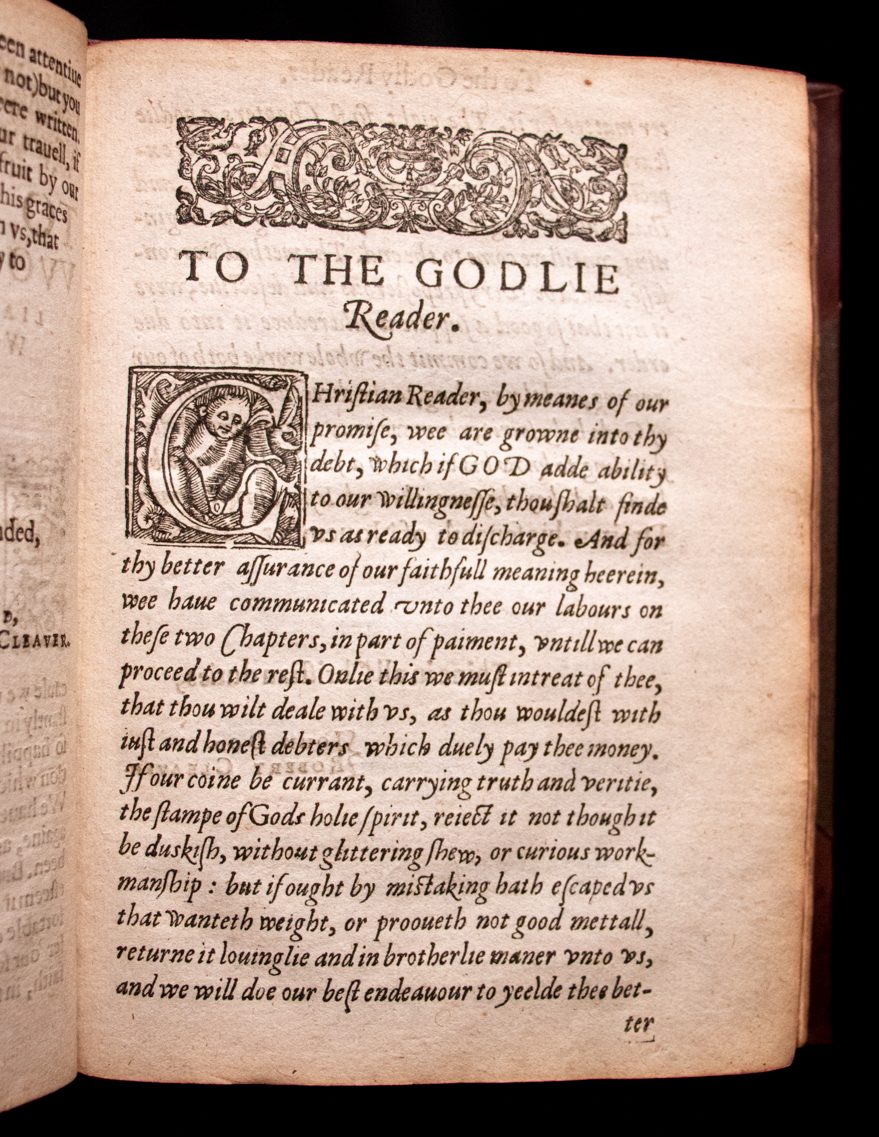 Plaine and familiar exposition of the Proverbs 1608 by Dod & Cleaver