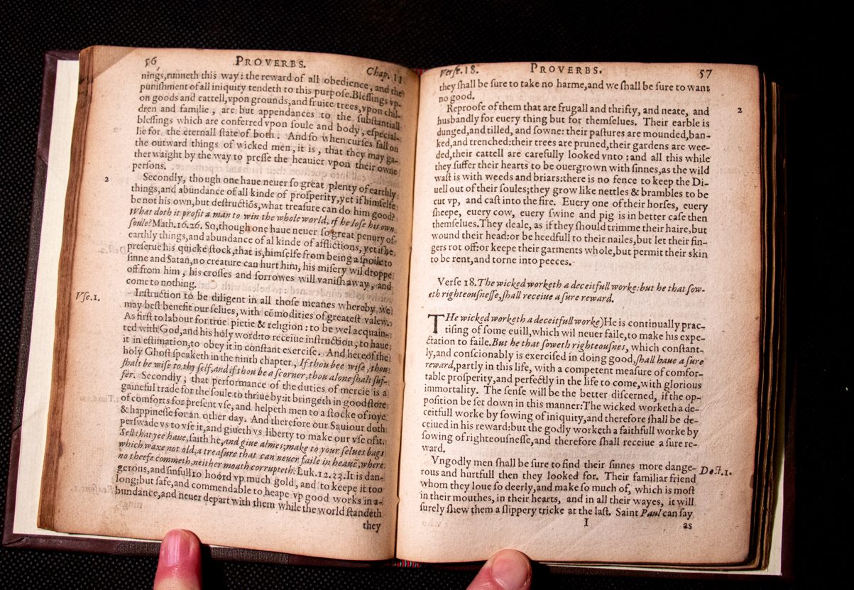 Plaine and familiar exposition of the Proverbs 1608 by Dod & Cleaver