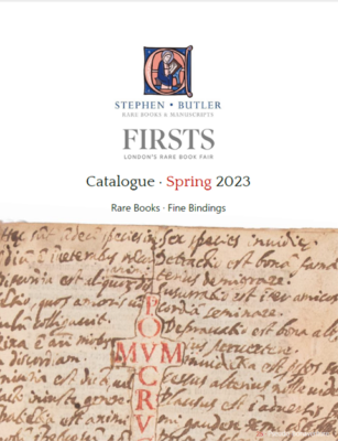 Catalogues Stephen Butler Rare Books & Manuscripts