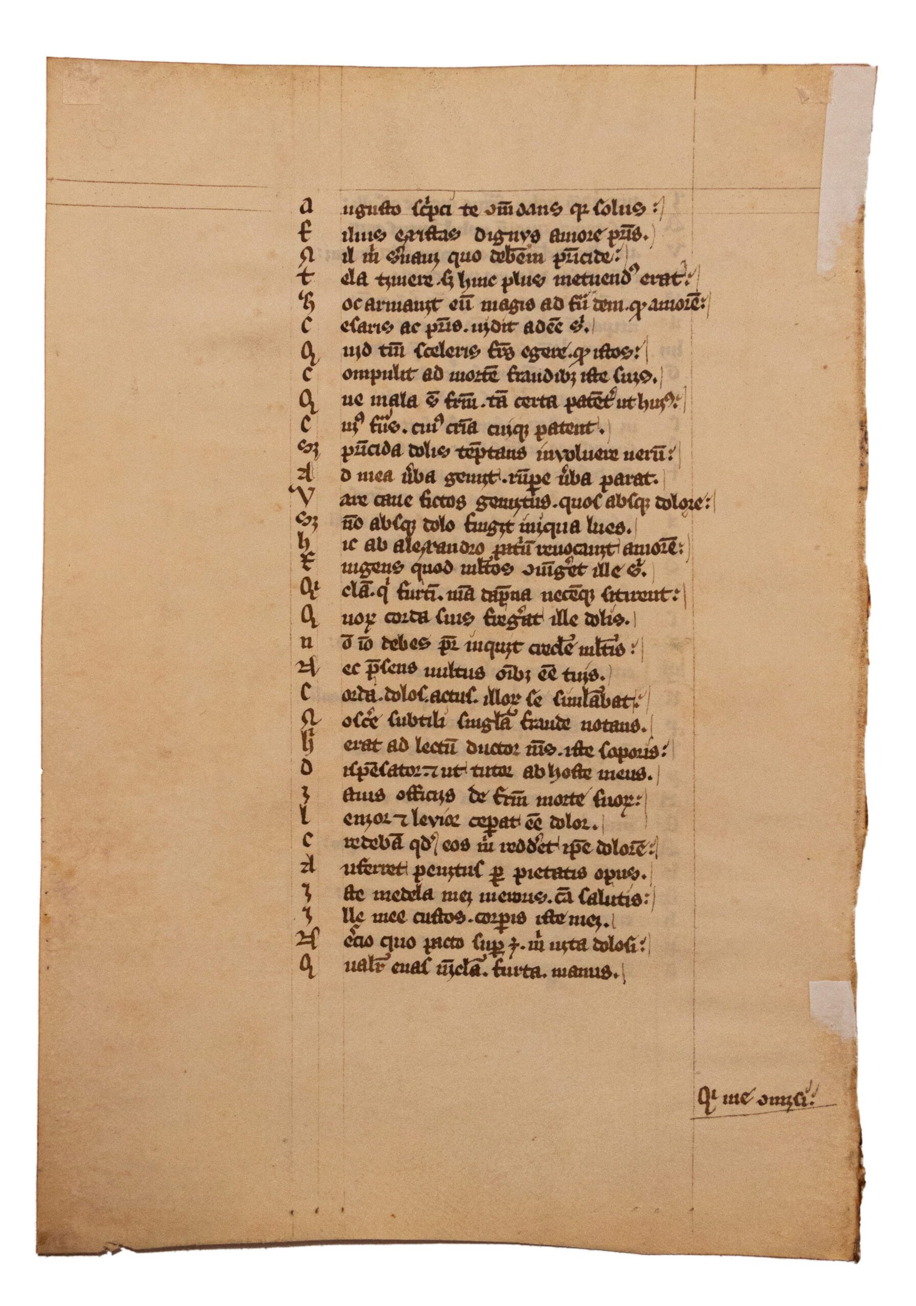 Petrus Riga aurora (versified Bible) English C14th important parent MS once owned by Dukes of Westminster