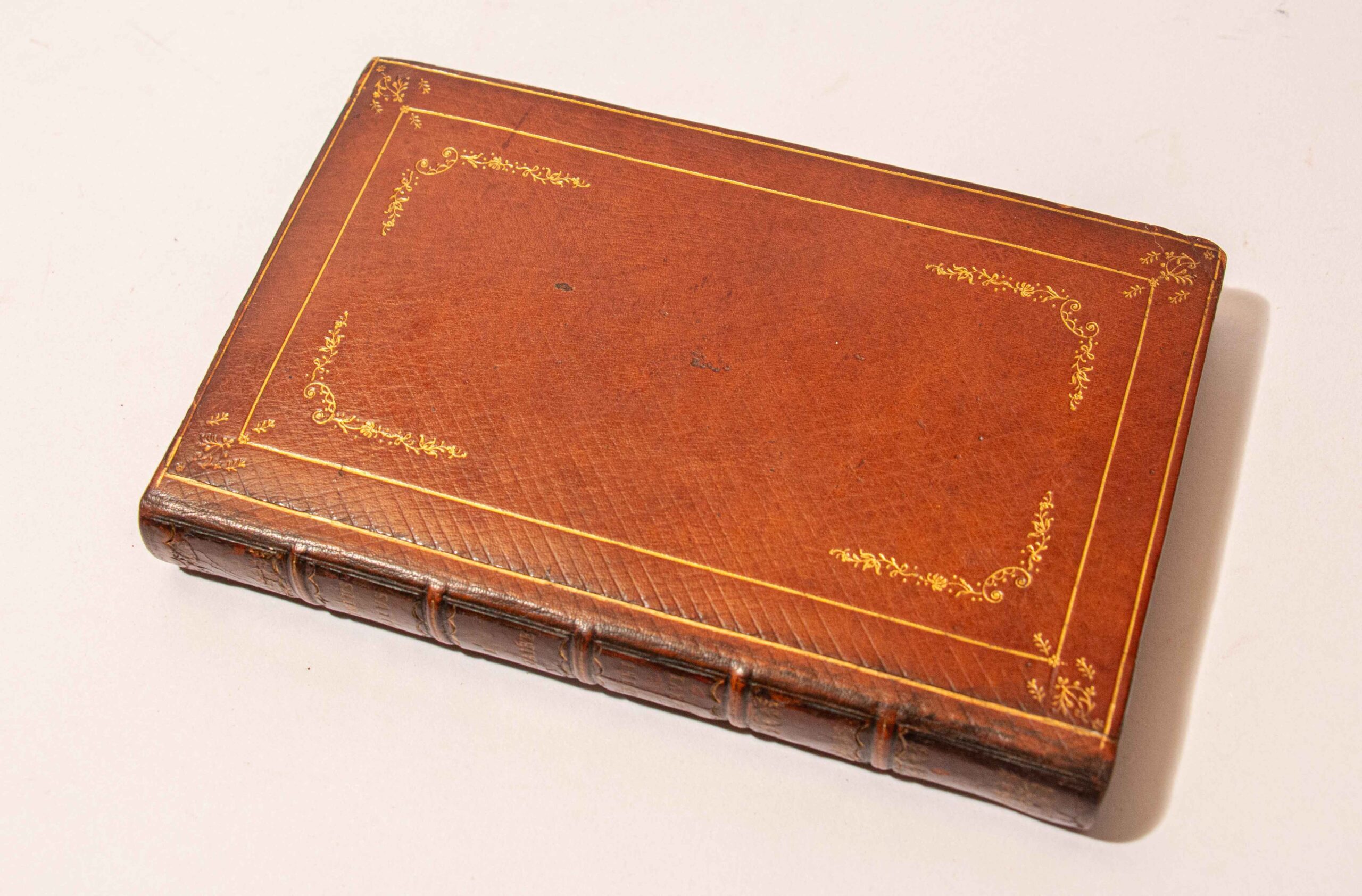 A superb 18th century diced Russia leather binding by Roger Payne; ‘Curtius Rufus’ 1716