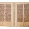 Haymo of Halberstadt, Homily LXXI for Easter Monday, C11th, manuscript on parchment, France