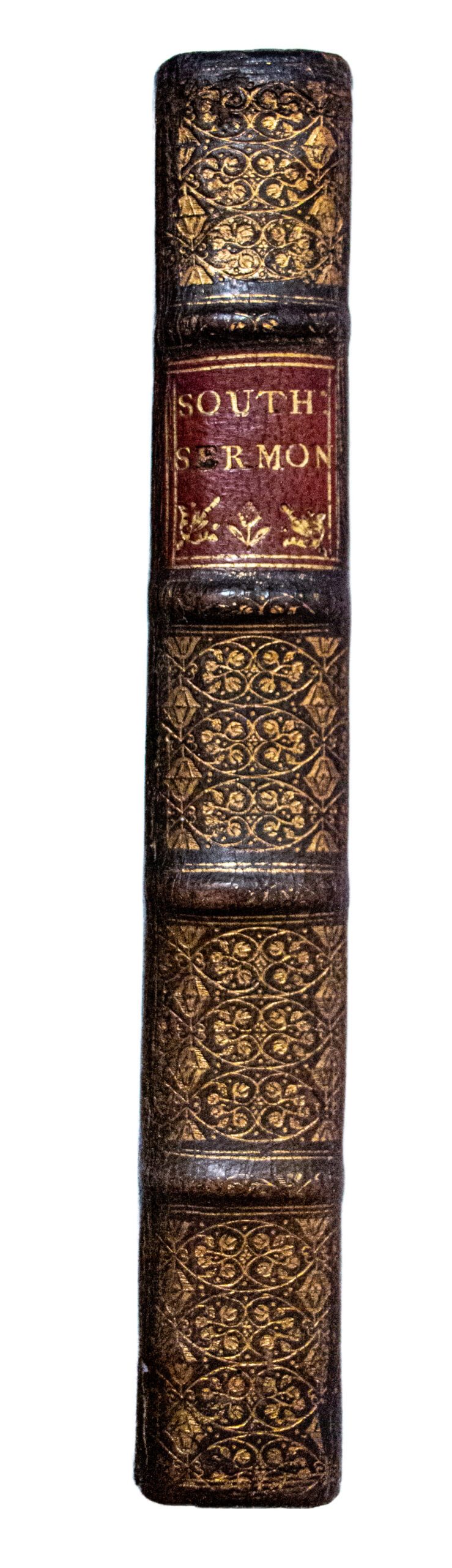 Restoration binding in unrestored state; Rbt South ‘Sermons’ 1679