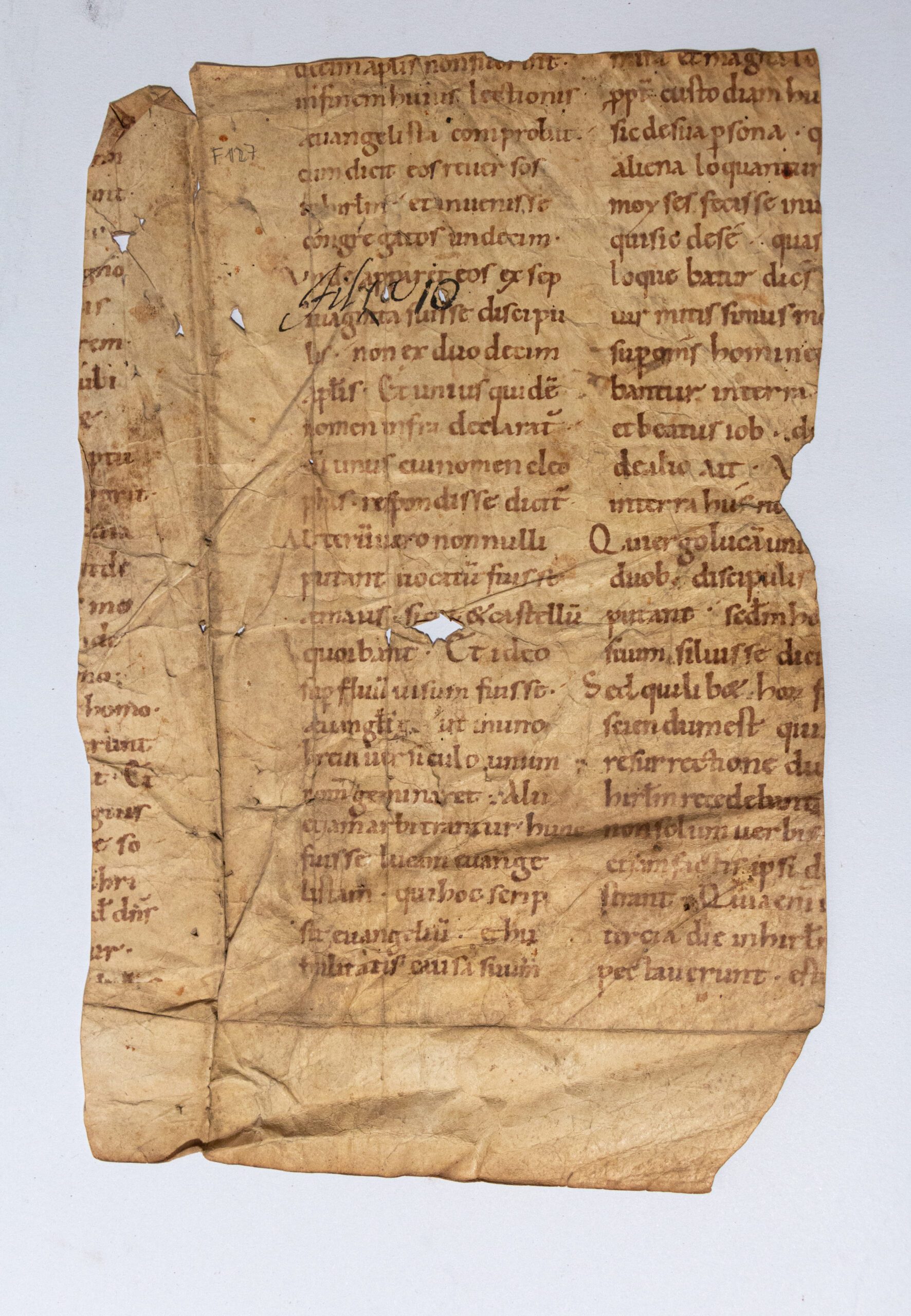 Haymo of Halberstadt, Homily LXXI for Easter Monday, C11th, manuscript on parchment, France