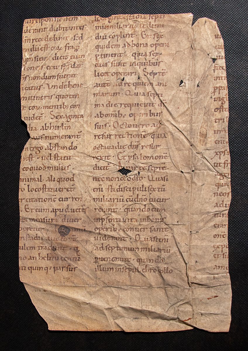 Haymo of Halberstadt, Homily LXXI for Easter Monday, C11th, manuscript on parchment, France