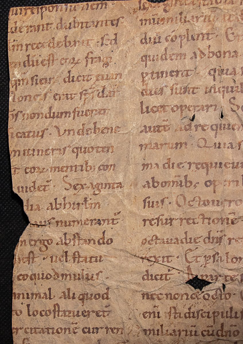 Haymo of Halberstadt, Homily LXXI for Easter Monday, C11th, manuscript on parchment, France