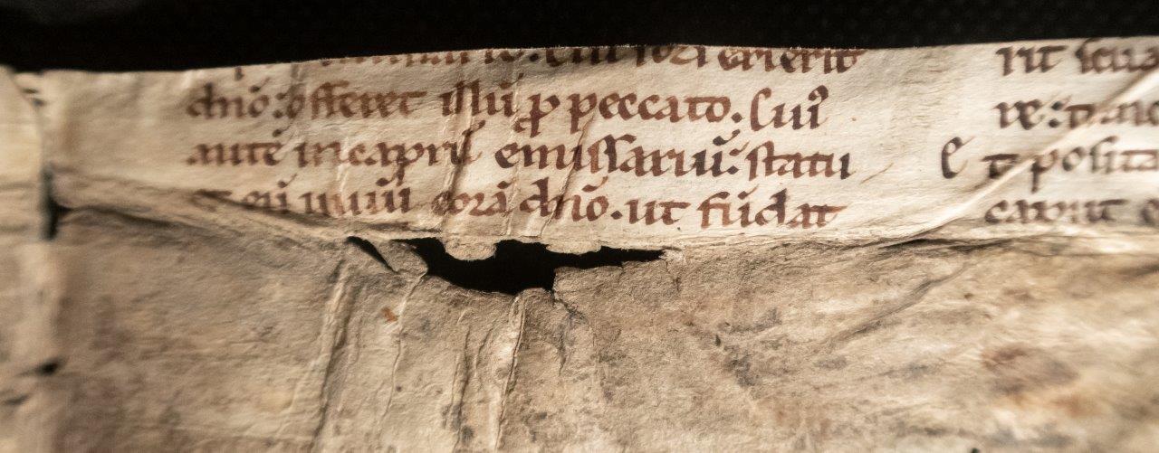 Leviticus Ch.15-17 from a German Bible mid-C12th