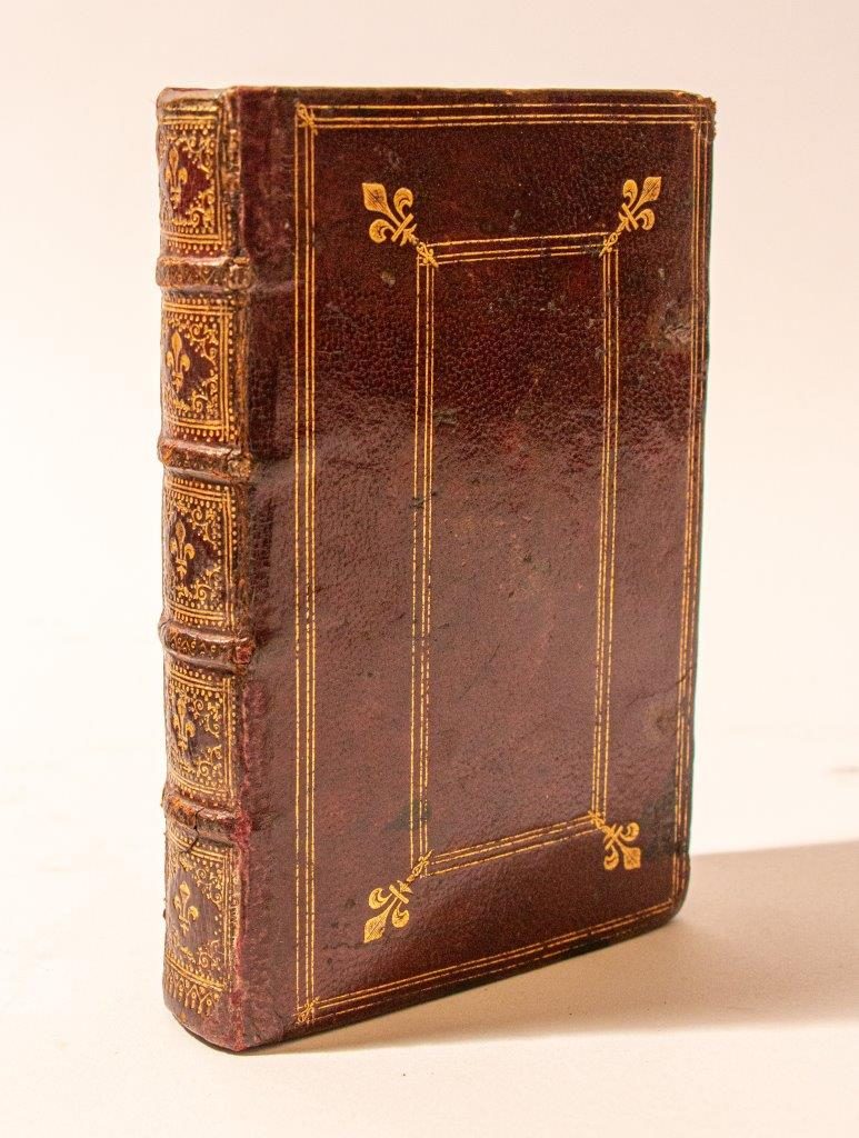 A gorgeous French devotional with charming illuminated painting of ‘Maria Lactans’. C17th A gorgeous French devotional with charming illuminated painting of ‘Maria Lactans’. C17th