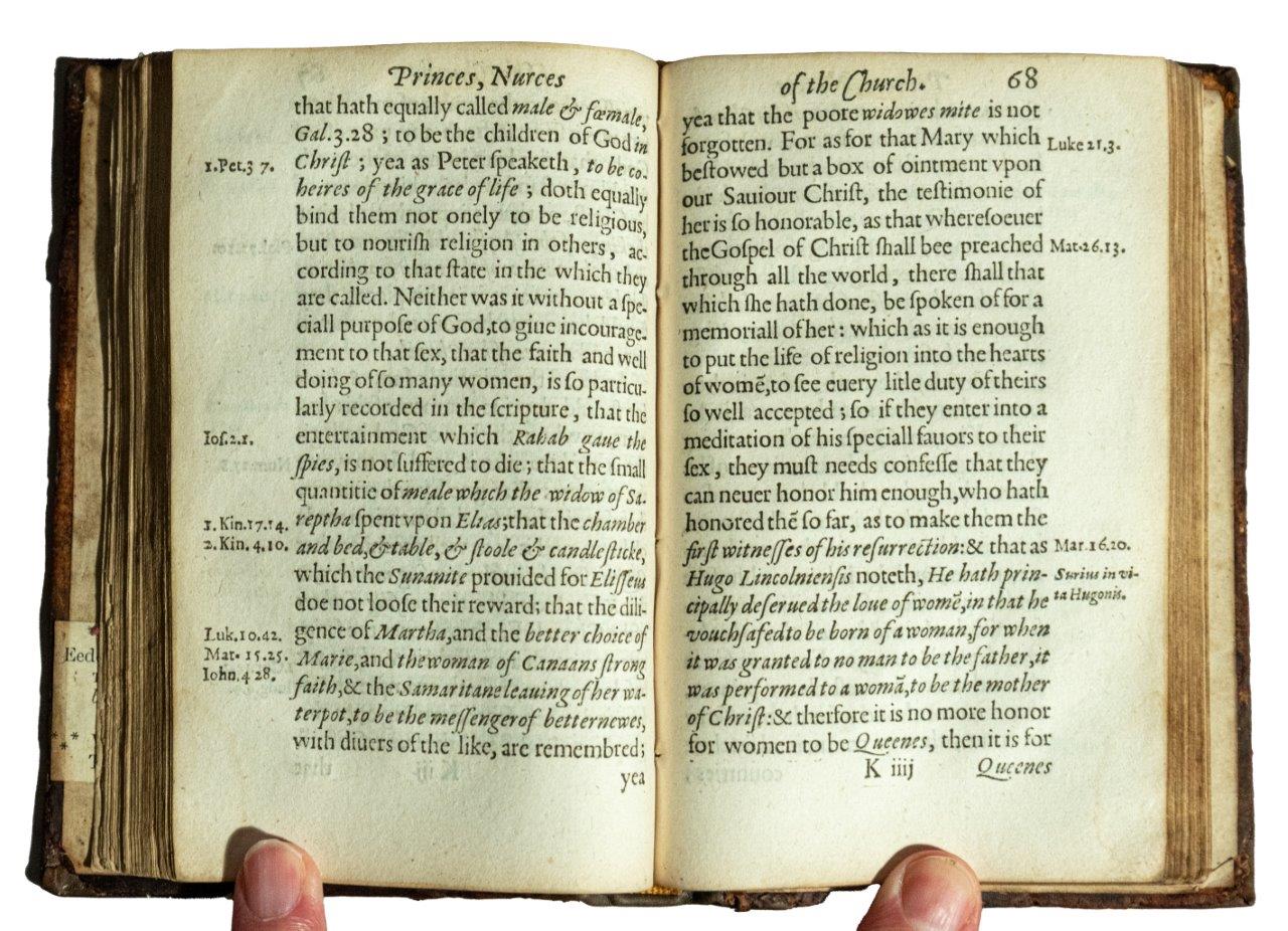 An early English book of Sermons by a translator of the King James Bible, pubd. 1604