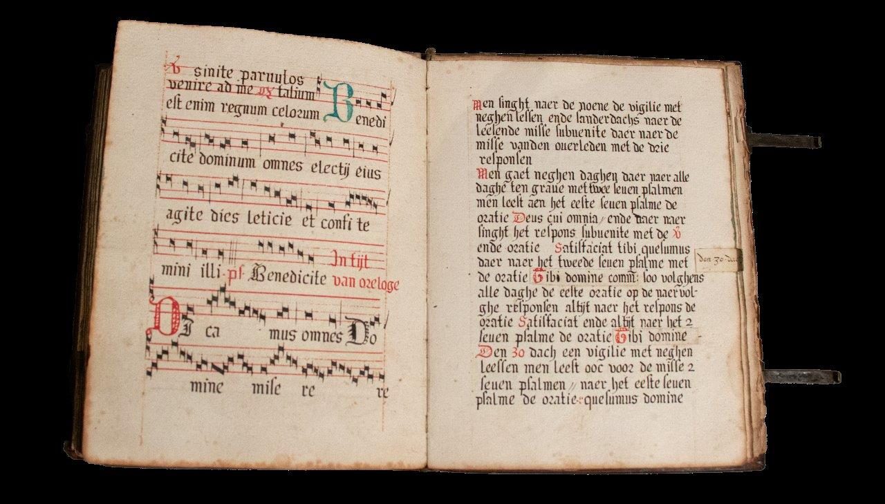 A prayer against the plague and other offices for Female Franciscan Use, Bruges, c.1550 decorated manuscript A prayer against the plague and other offices for Female Franciscan Use, Bruges, c.1550 decorated manuscript
