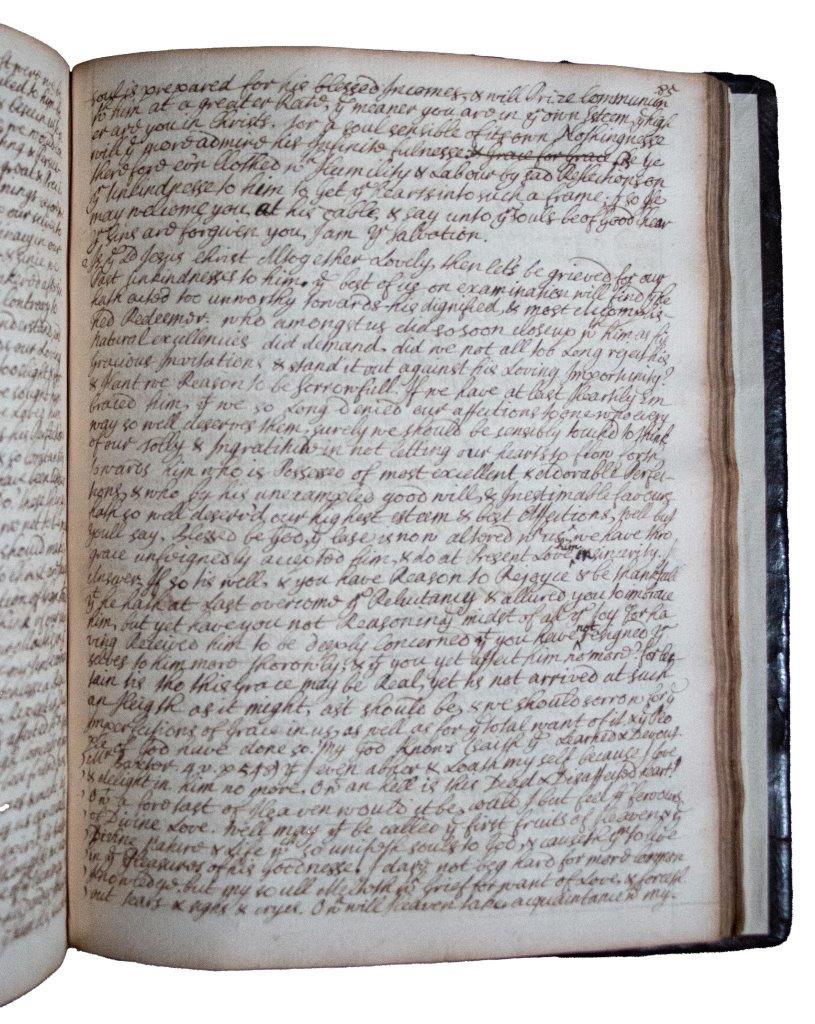 Unpublished manuscript sermons of an Ejected Puritan minister, 1700