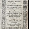 Four works by C17th English Puritans bound together in one volume.