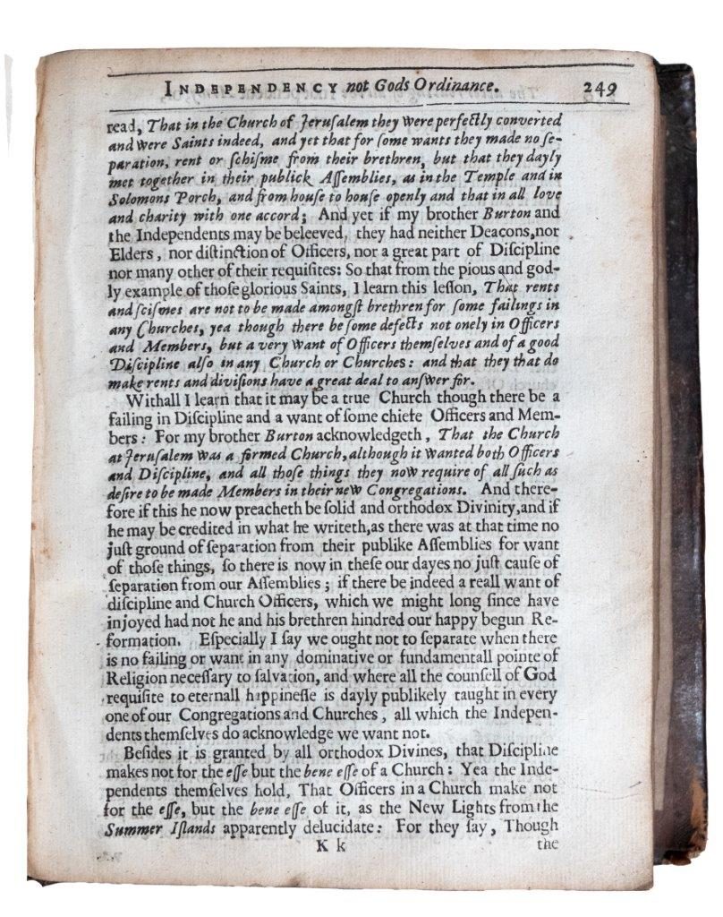Bastwick’s ‘Utter Routing of the whole army’ 1646 in contemporary binding