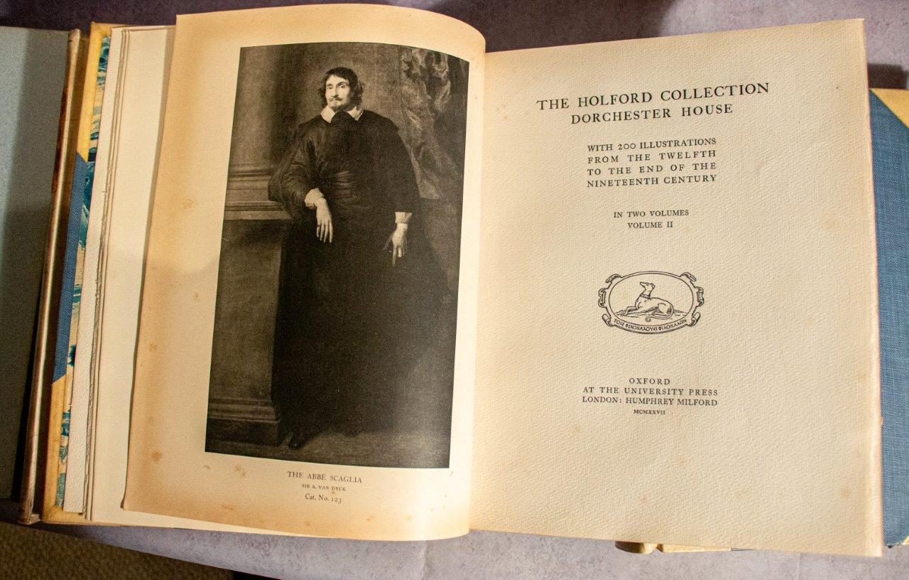 [4 volumes] The Holford Collection, Dorchester House with 200 illustrations from the Twelfth to the End of the Nineteenth Century in Two volumes [with] The Holford Collection Selected from Twelve Illuminated Manuscripts and 107 Pictures in 2 vols. Plates and Text