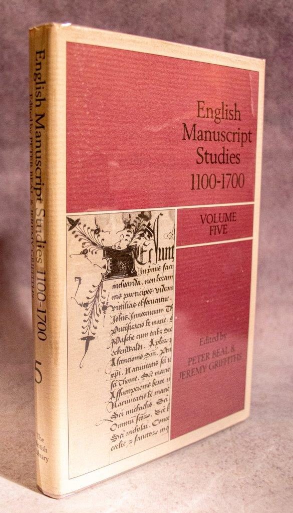 English Manuscript Studies 1100-1700; Volume 5 English Manuscript Studies 1100-1700; Volume 5
