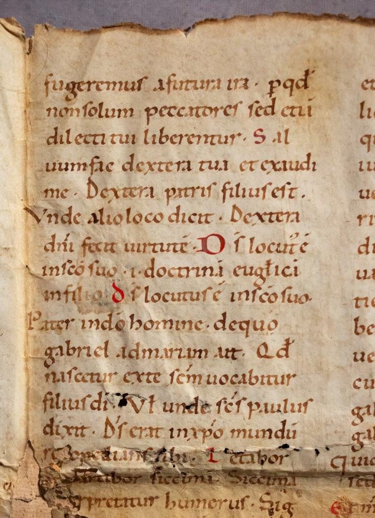 Pseudo-Jerome (perhaps Augustine) Commentary on Psalm 59, Italy pre-1180