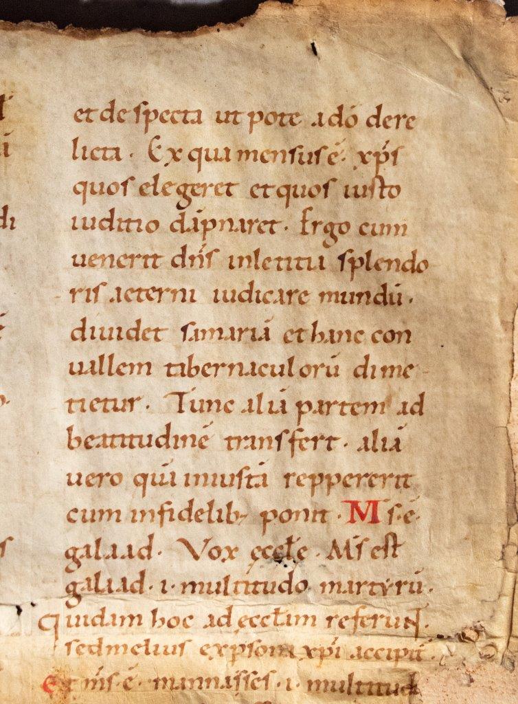 Pseudo-Jerome (perhaps Augustine) Commentary on Psalm 59, Italy pre-1180