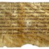 A leaf from a Psalter, in Latin, manuscript on vellum [Germany, 11th century]