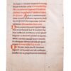 A leaf from a Psalter, in Latin, manuscript on vellum [Germany, 11th century]