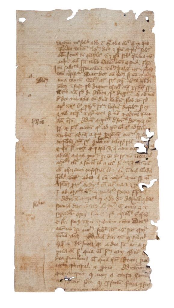 A substantial fragment of Jean Buridan on late C14th watermarked paper on 47 leaves