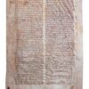 Two fragmentary bifolia from Évrard de Béthune (d. c.1212), Graecismus, Germany, C14th
