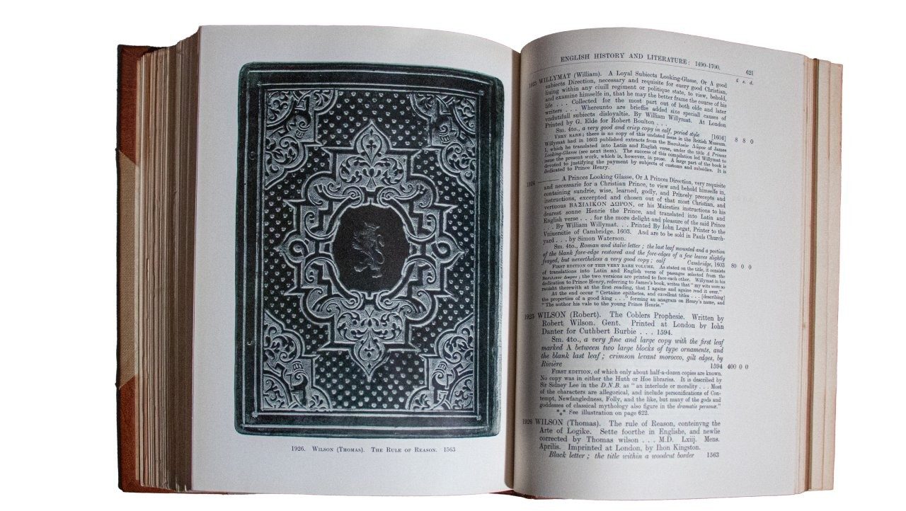 Attractive binding of Quaritch ‘Catalogue of Books’ 1930 Attractive binding of Quaritch ‘Catalogue of Books’ 1930