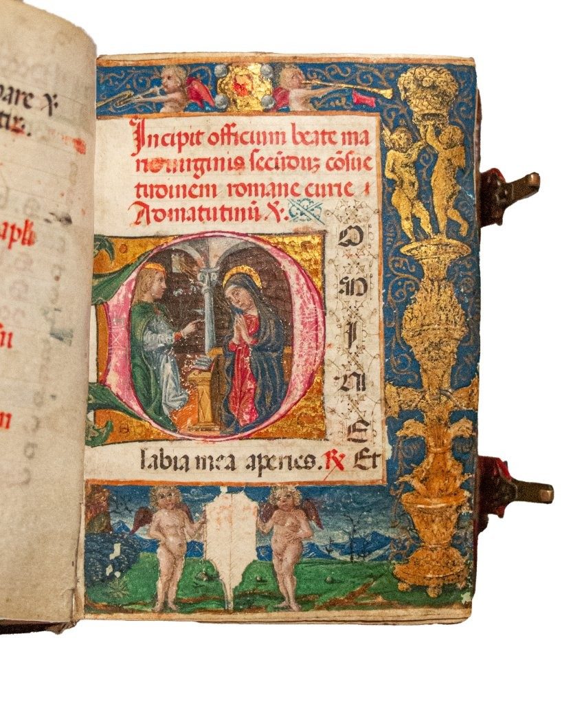 Gorgeous Book of Hours with 13 illuminations. Workshop of Pietro Birago, Brescia c.1490 Gorgeous Book of Hours with 13 illuminations. Workshop of Pietro Birago, Brescia c.1490