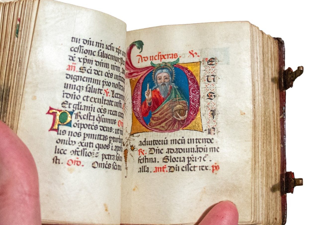 Gorgeous Book of Hours with 13 illuminations. Workshop of Pietro Birago, Brescia c.1490 Gorgeous Book of Hours with 13 illuminations. Workshop of Pietro Birago, Brescia c.1490