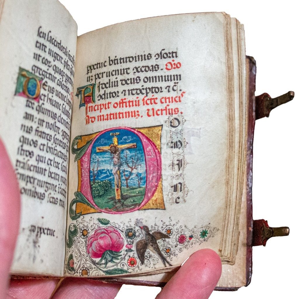 Gorgeous Book of Hours with 13 illuminations. Workshop of Pietro Birago, Brescia c.1490 Gorgeous Book of Hours with 13 illuminations. Workshop of Pietro Birago, Brescia c.1490