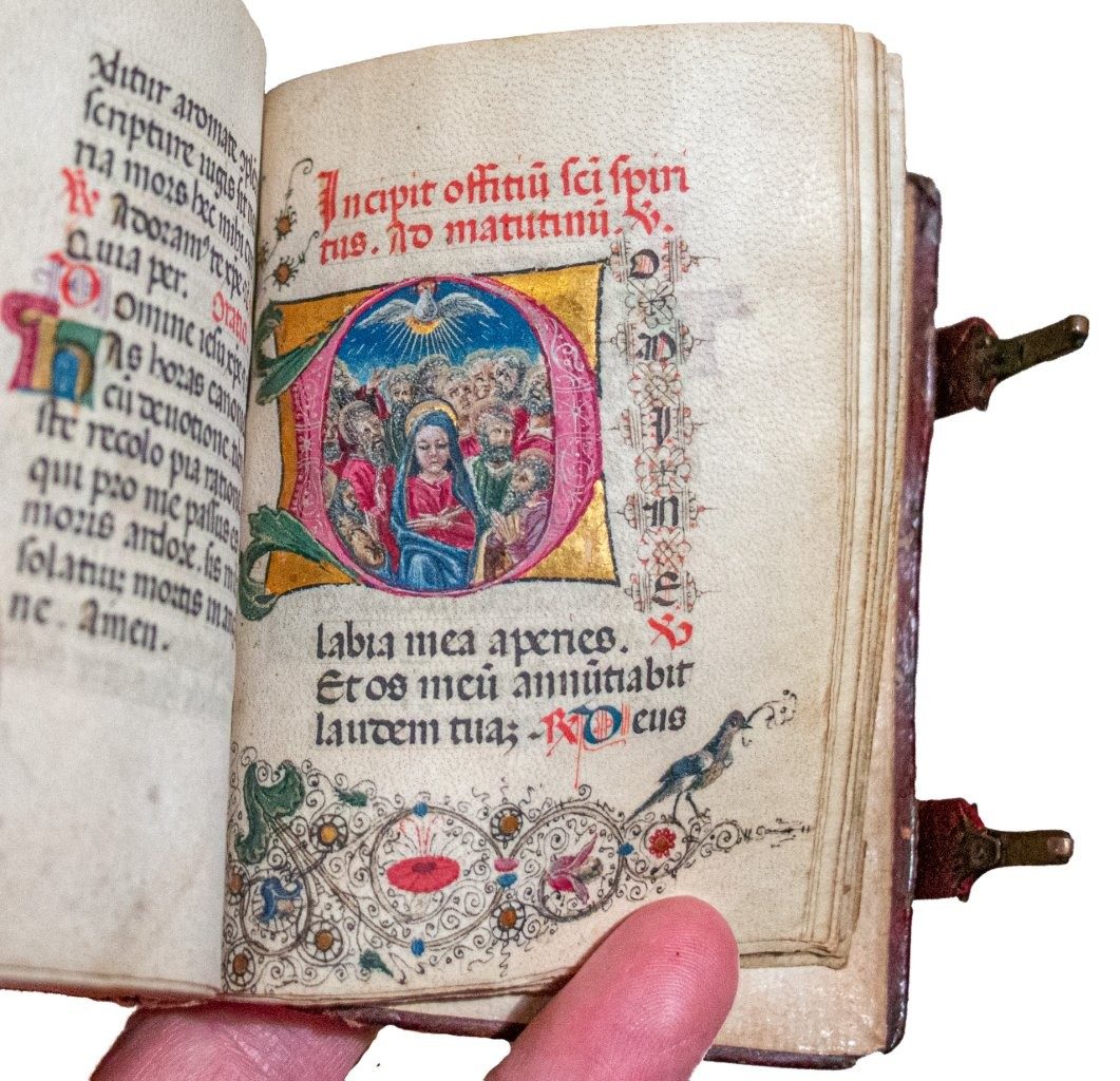 Gorgeous Book of Hours with 13 illuminations. Workshop of Pietro Birago, Brescia c.1490 Gorgeous Book of Hours with 13 illuminations. Workshop of Pietro Birago, Brescia c.1490