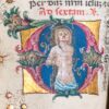 Two half-leaves from a Sacramentary, in Latin, sumptuously illuminated manuscript on vellum [Germany, late 11th century or early 12th century]
