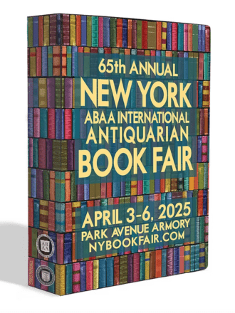 New books and manuscripts arriving soon for the New York Book Fair 2025