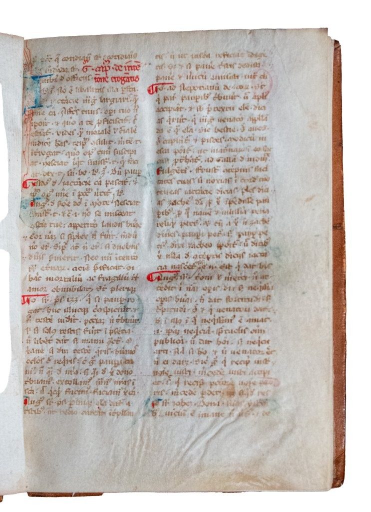 A possibly unique and unknown manuscript from the library of Sir Thomas Phillipps. Anonymous Dominican compiler, Liber de fructibus penitentiae (alias Flores de penitentia or Summa aurea) [Southern France (Provence?), 14th century (1st half)]
