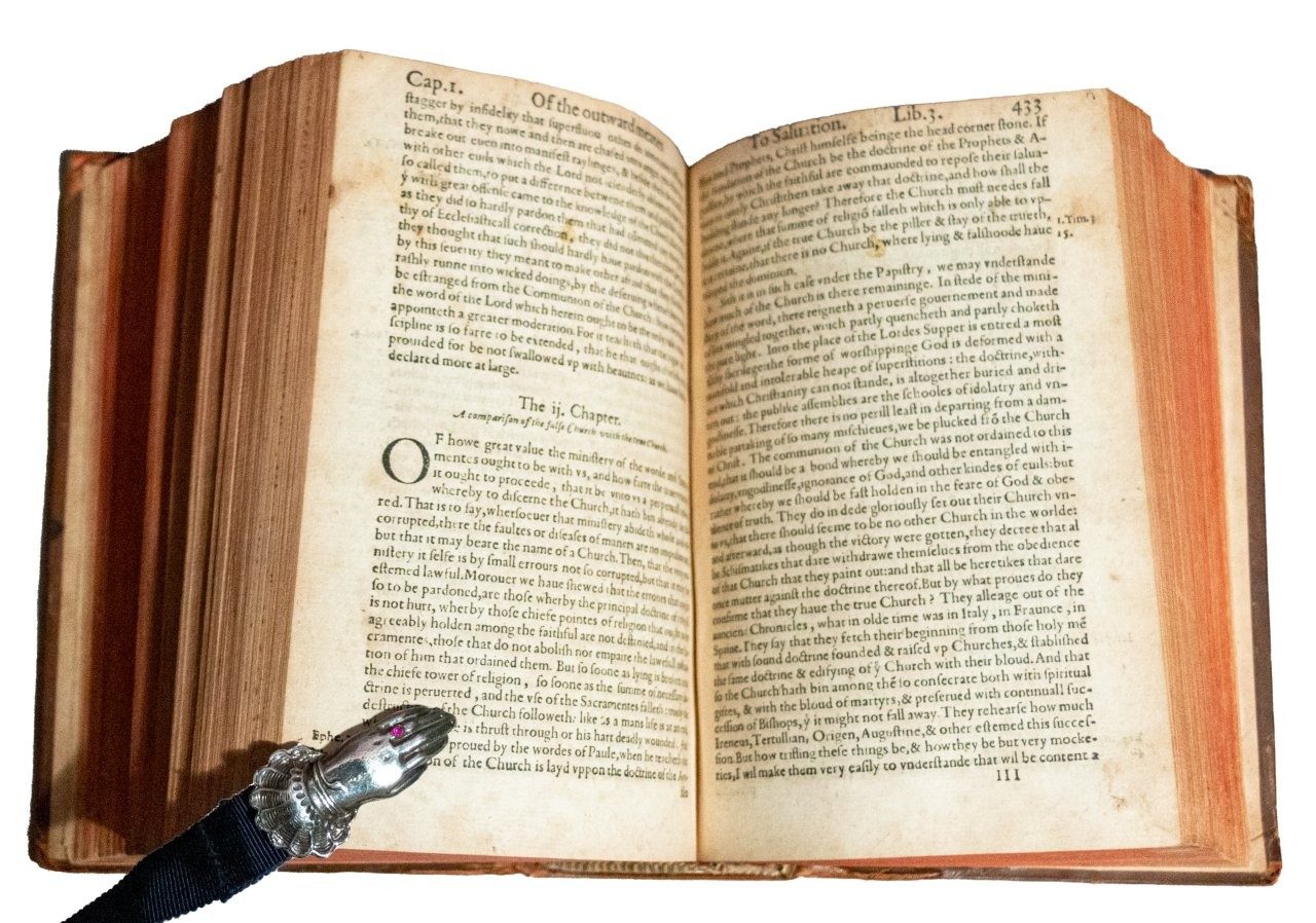 Calvin’s Institutes of the Christian Religion in English, 1578 Calvin’s Institutes of the Christian Religion in English, 1578