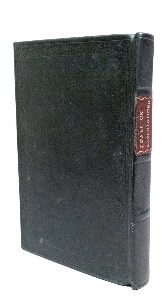 A rare commentary by John Udall on Lamentations, 1608 in English A rare commentary by John Udall on Lamentations, 1608 in English