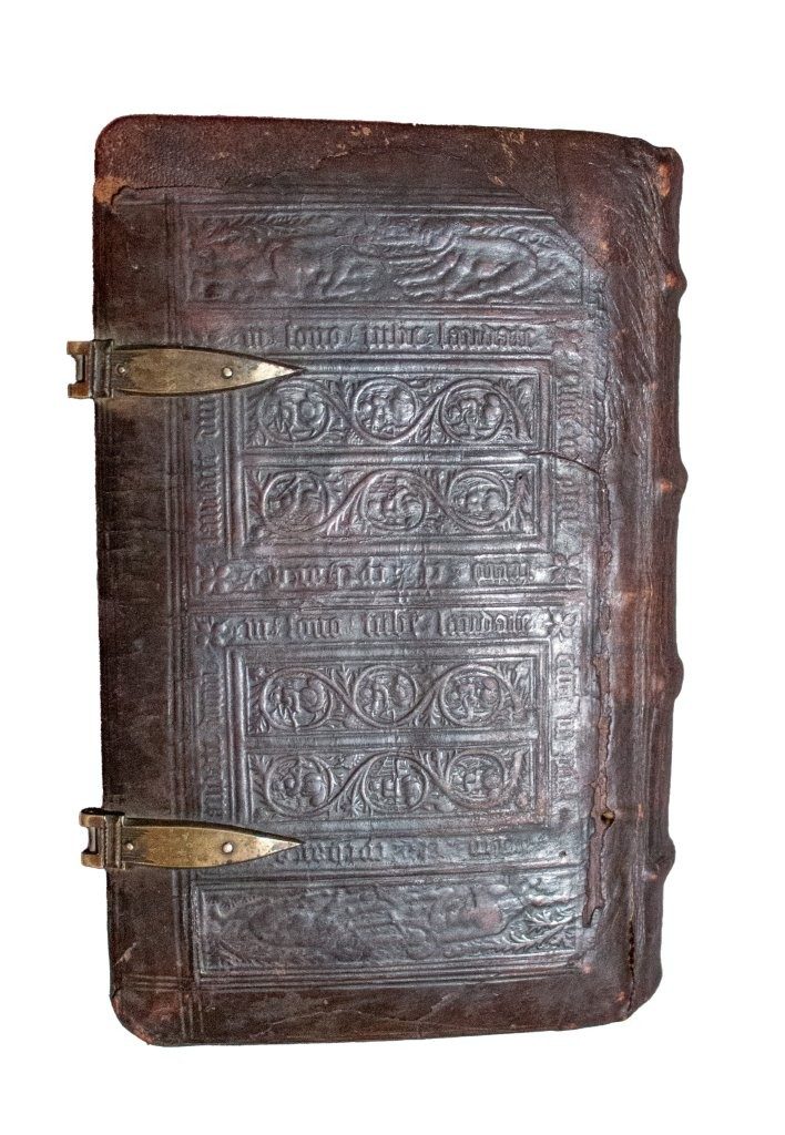 Early English binding c.1530 by James Gaver on 1515 Aldine Lactantius
