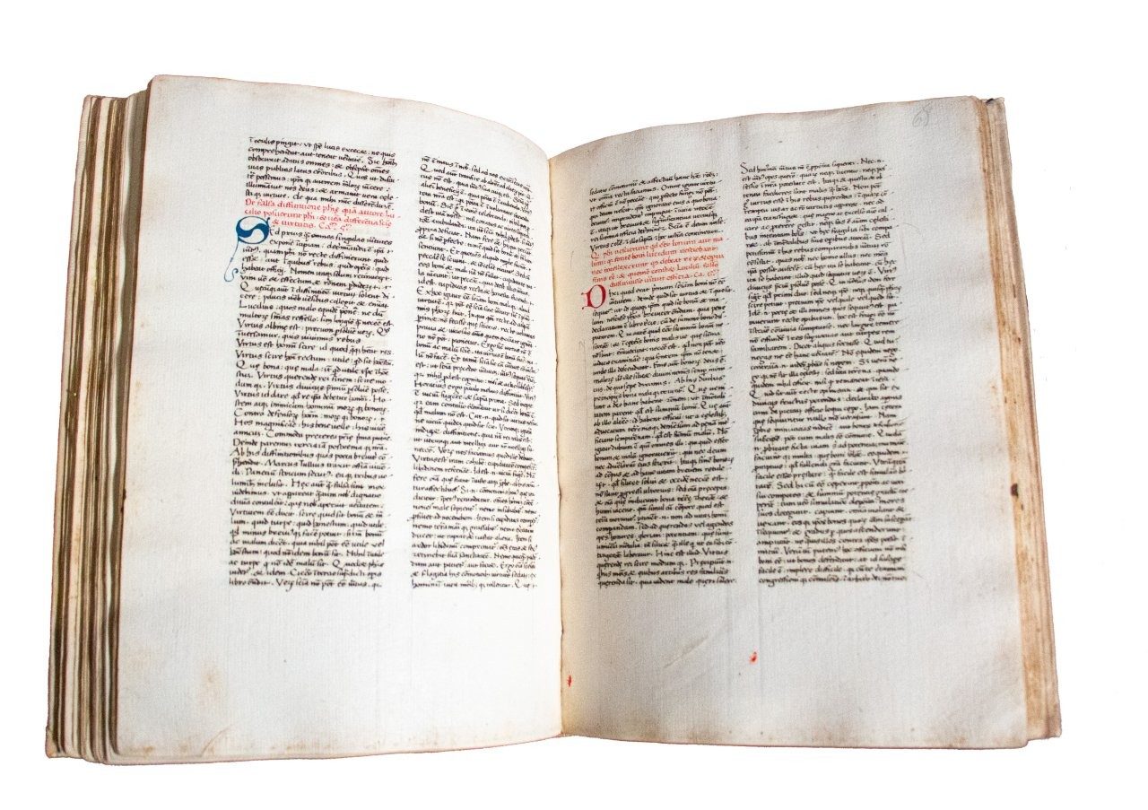 Lactantius; a precisely dated manuscript copy almost certainly derived from the 1465 editio princeps, preserving rare evidence for the transition from manuscript to print
