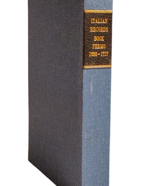 Insights into the Locality around Fermo, Italy between 1658-1717 [Waste Book]