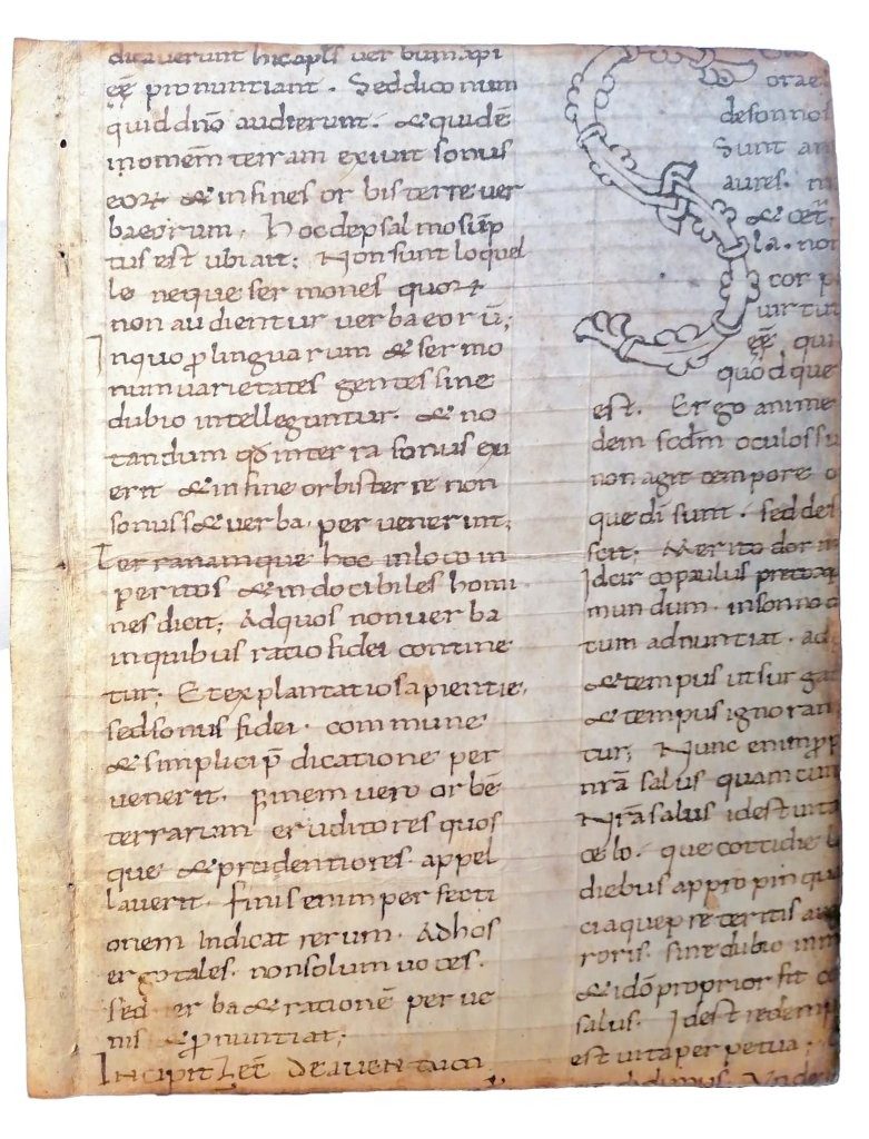 Isidore of Seville (c. 560–636), Etymologiae, Book X, chapters 236–246, with added liturgical rubric. Isidore of Seville (c. 560–636), Etymologiae, Book X, chapters 236–246, with added liturgical rubric.