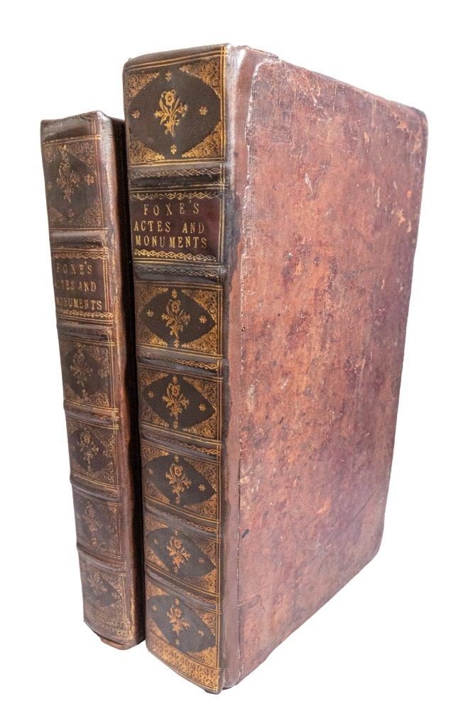 Foxe, Actes and Monuments. The complete 4th edition of 1583, last printed edition in Foxe’s lifetime. Foxe, Actes and Monuments. The complete 4th edition of 1583, last printed edition in Foxe’s lifetime.