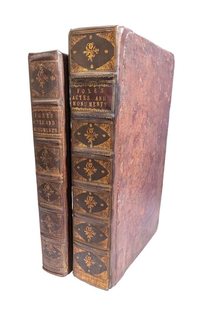 Foxe, Actes and Monuments. The complete 4th edition of 1583, last printed edition in Foxe’s lifetime. Foxe, Actes and Monuments. The complete 4th edition of 1583, last printed edition in Foxe’s lifetime.