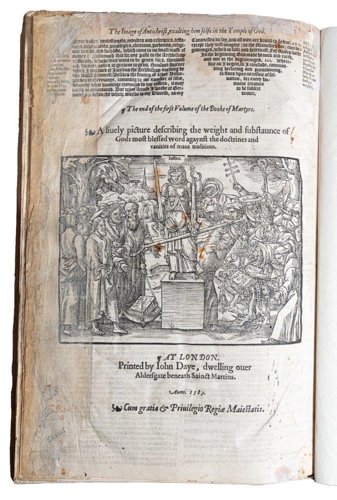 Foxe, Actes and Monuments. The complete 4th edition of 1583, last printed edition in Foxe’s lifetime. Foxe, Actes and Monuments. The complete 4th edition of 1583, last printed edition in Foxe’s lifetime.