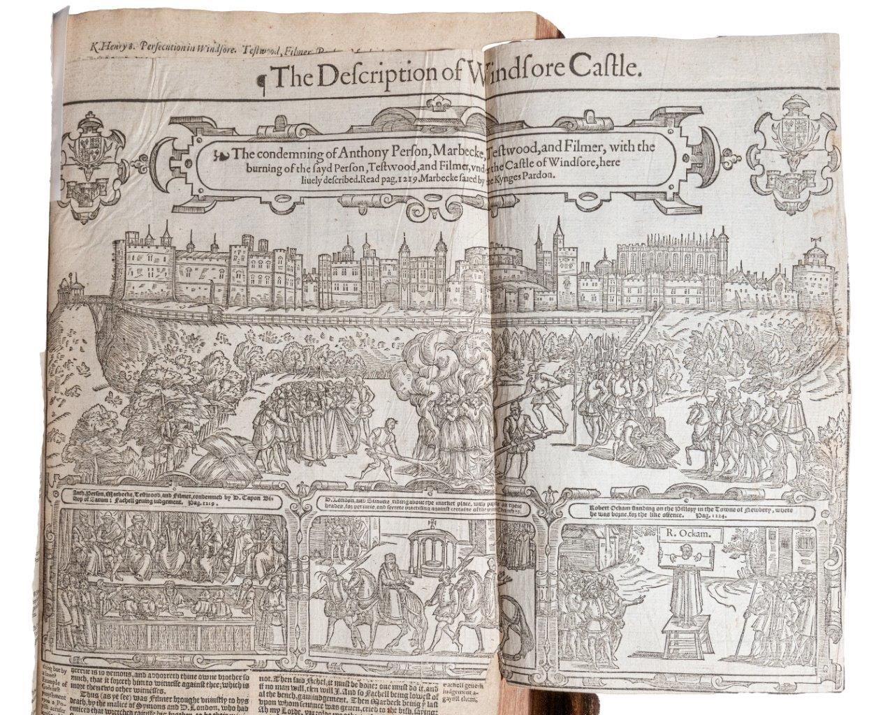Foxe, Actes and Monuments. The complete 4th edition of 1583, last printed edition in Foxe’s lifetime. Foxe, Actes and Monuments. The complete 4th edition of 1583, last printed edition in Foxe’s lifetime.