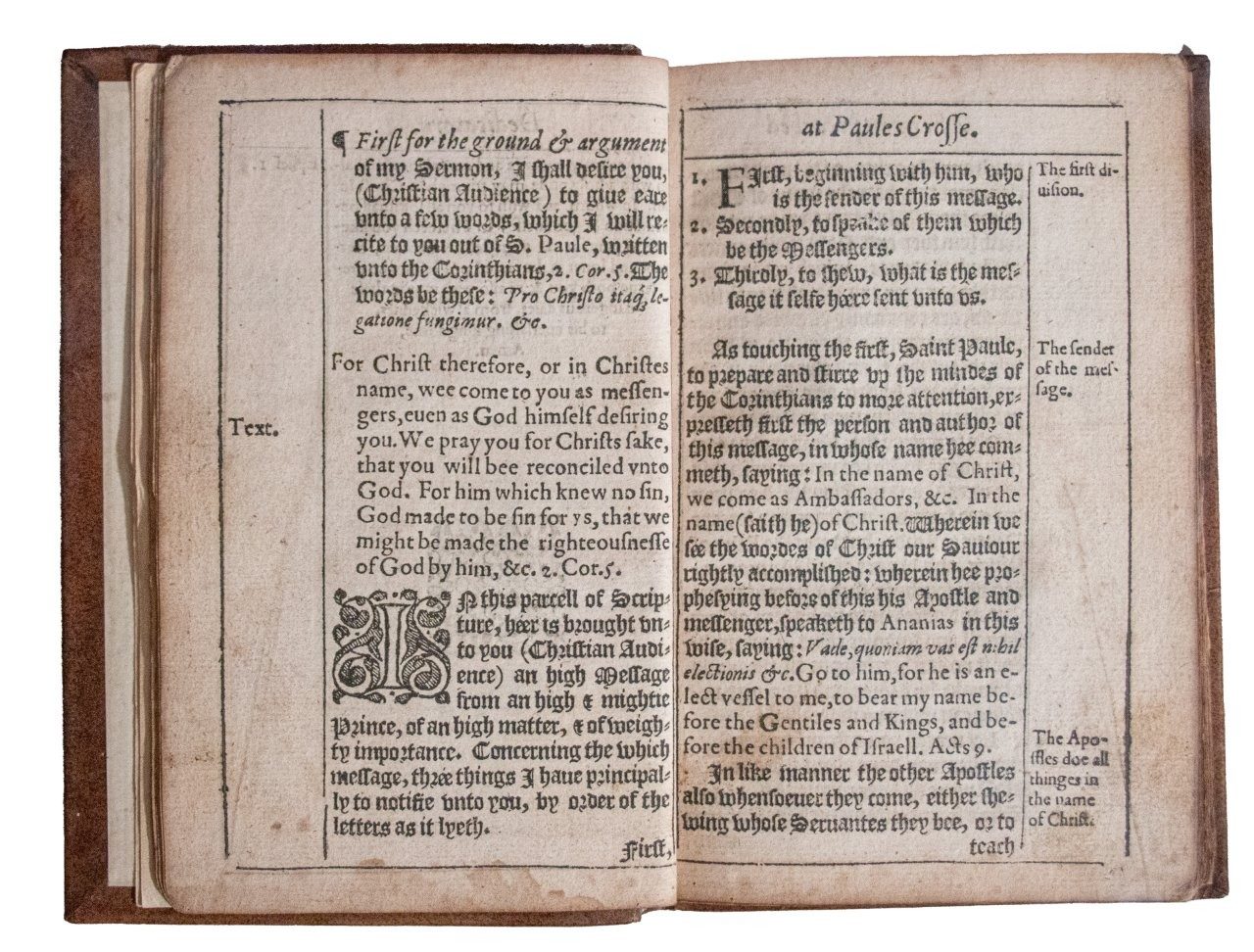 John Foxe ‘Sermon of Christ Crucified’ published in 1609